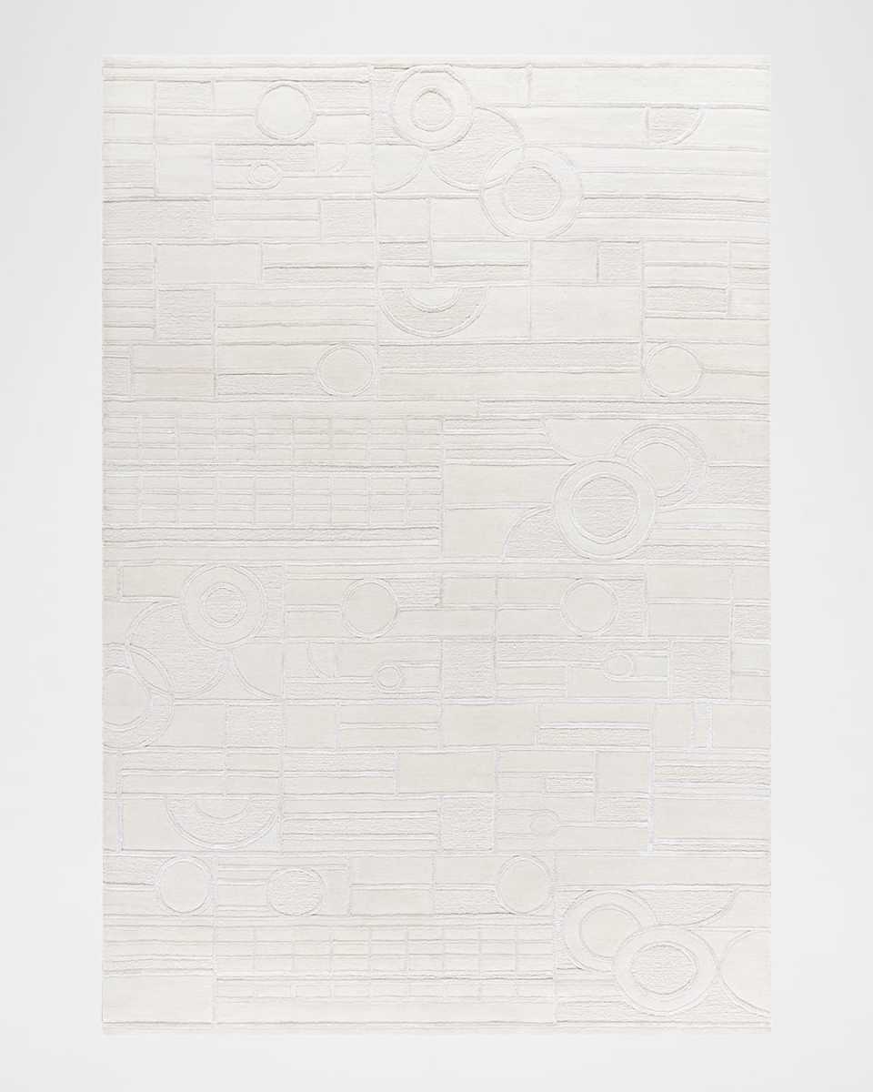 x Frank Lloyd Wright Foundation Transcendence Hand-Knotted Rug, 8' x 10'